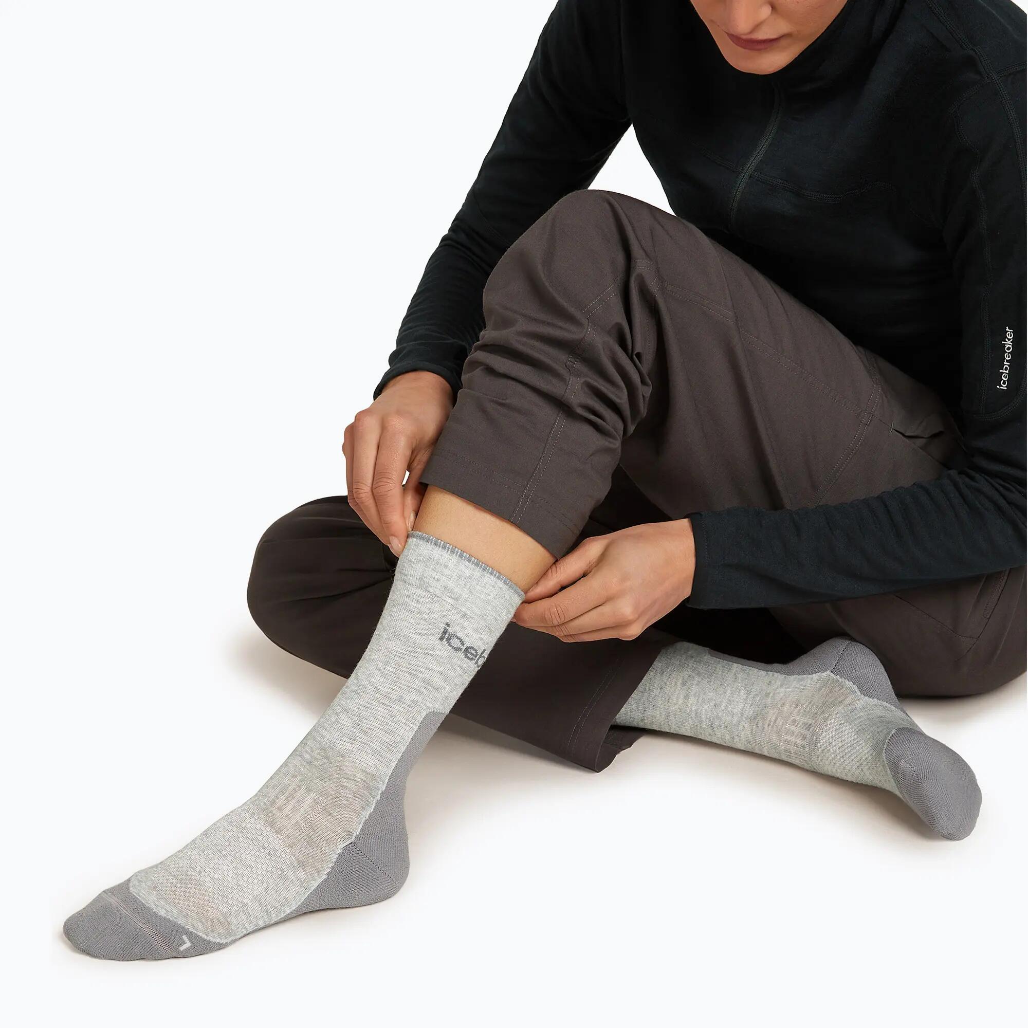 Skarpety damskie icebreaker Merino Hike+ Light Crew 3/6