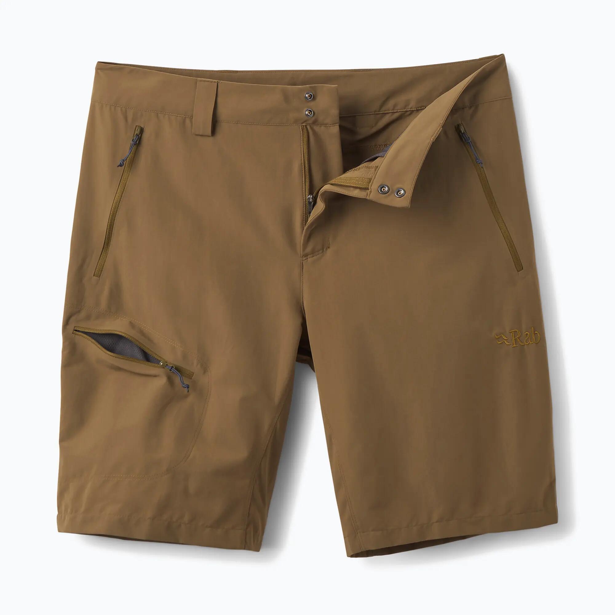 Heren trekkingshorts Rab Incline Light 3/4