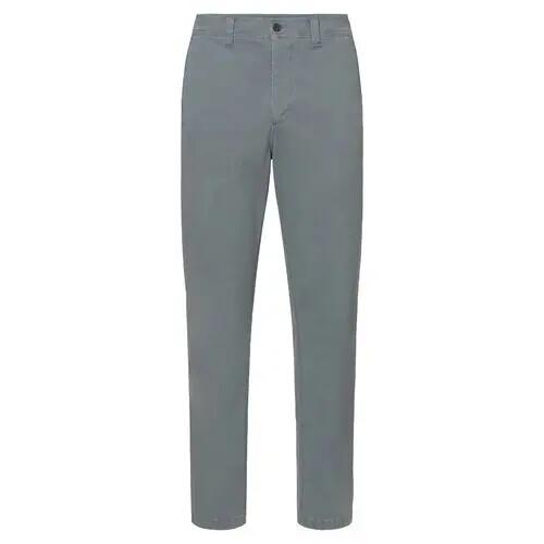 Pantalones Azules Ecoalf Ethiwin Pants Grey Blue De Corte Regular Y Cintura Elá 5/5