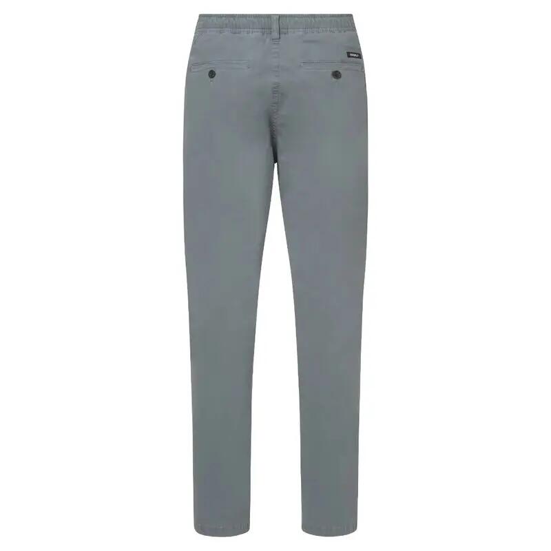 Pantalones Azules Ecoalf Ethiwin Pants Grey Blue De Corte Regular Y Cintura Elá 2/5