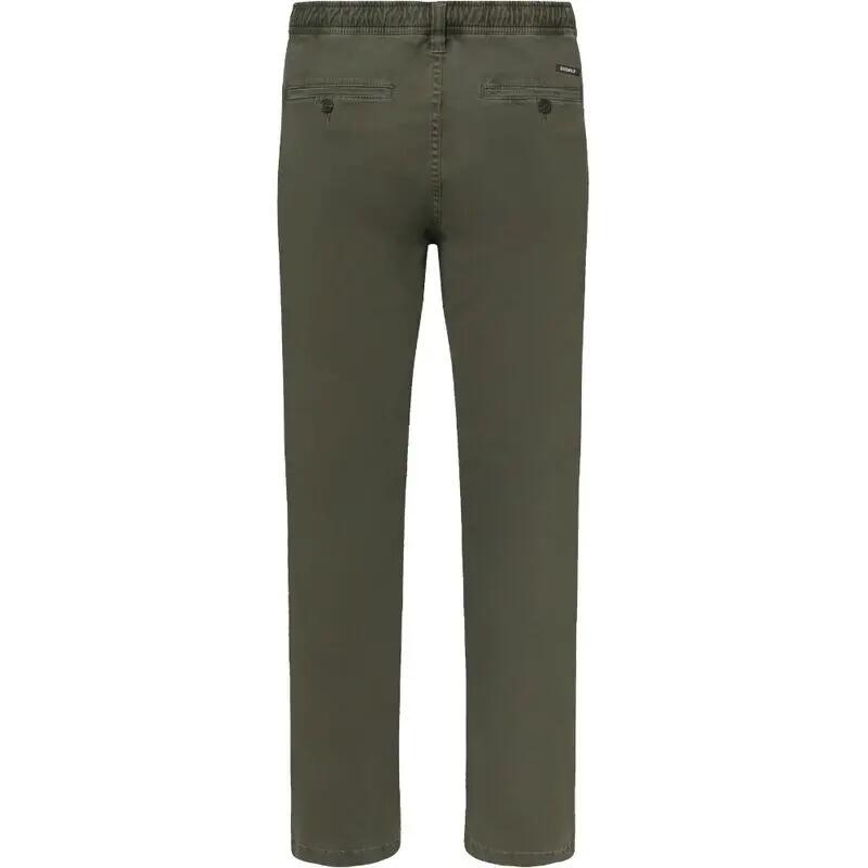 Pantalones Verde Ecoalf Ethiwin Pants Asteroid De Corte Regular Y Cintura Elást 2/5