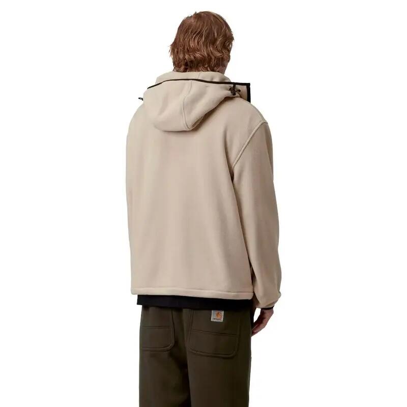 Chaqueta Beige Carhartt Delineador Blevin Fleur de Sel de Tejido Polar Cálida y 4/5