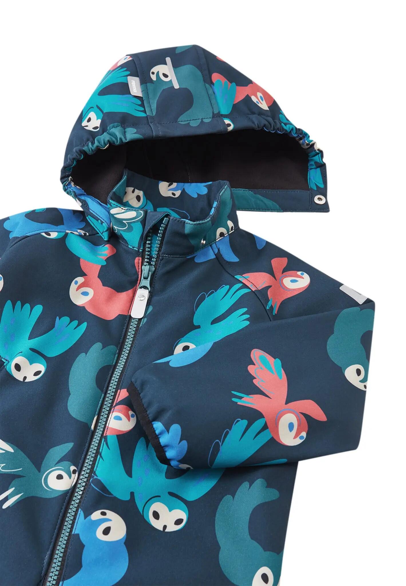 Tuta Softshell per Bambini Mjosa Blu Navy 5/5