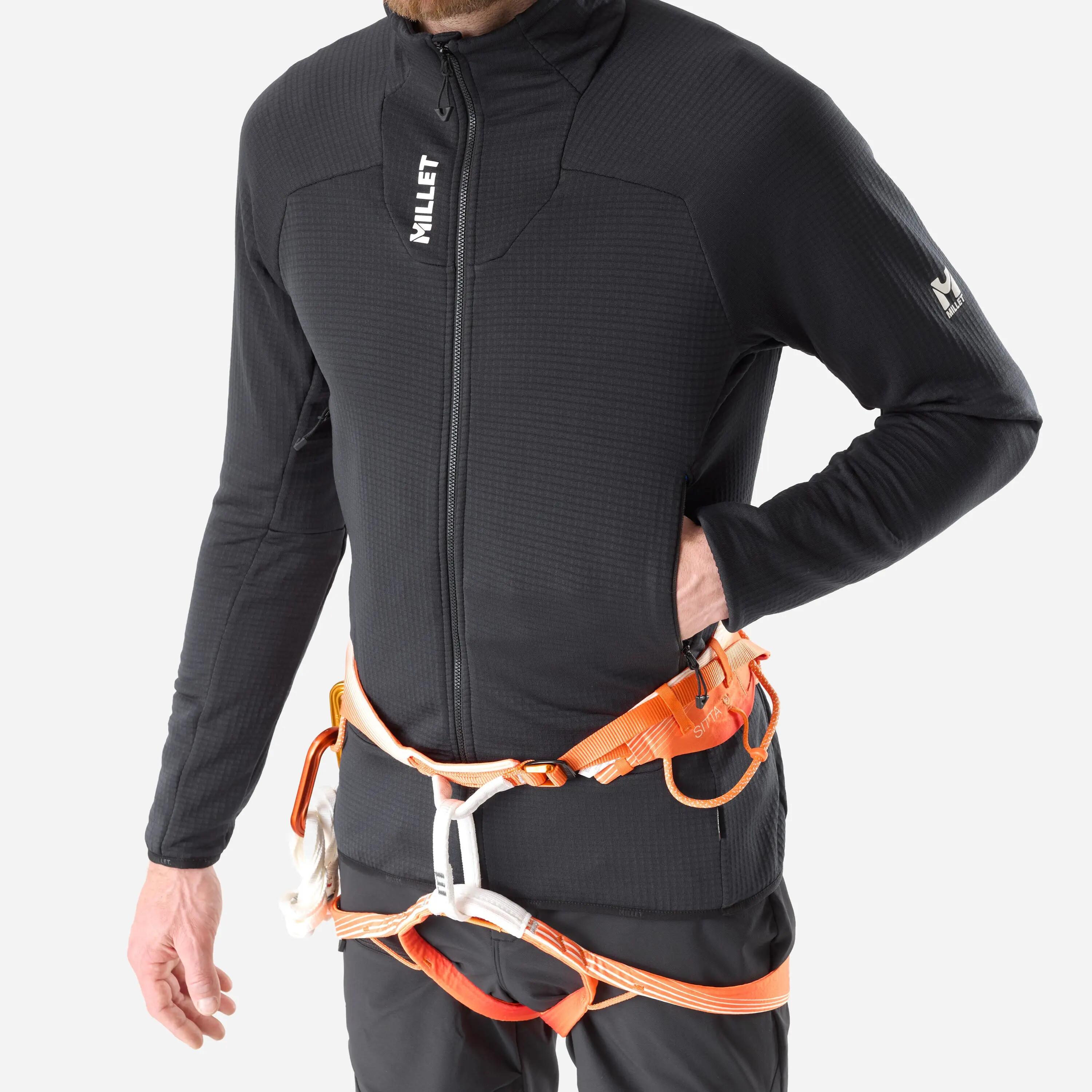 Herren Bergsteigen Fleecejacke  KAMET GRID 5/5