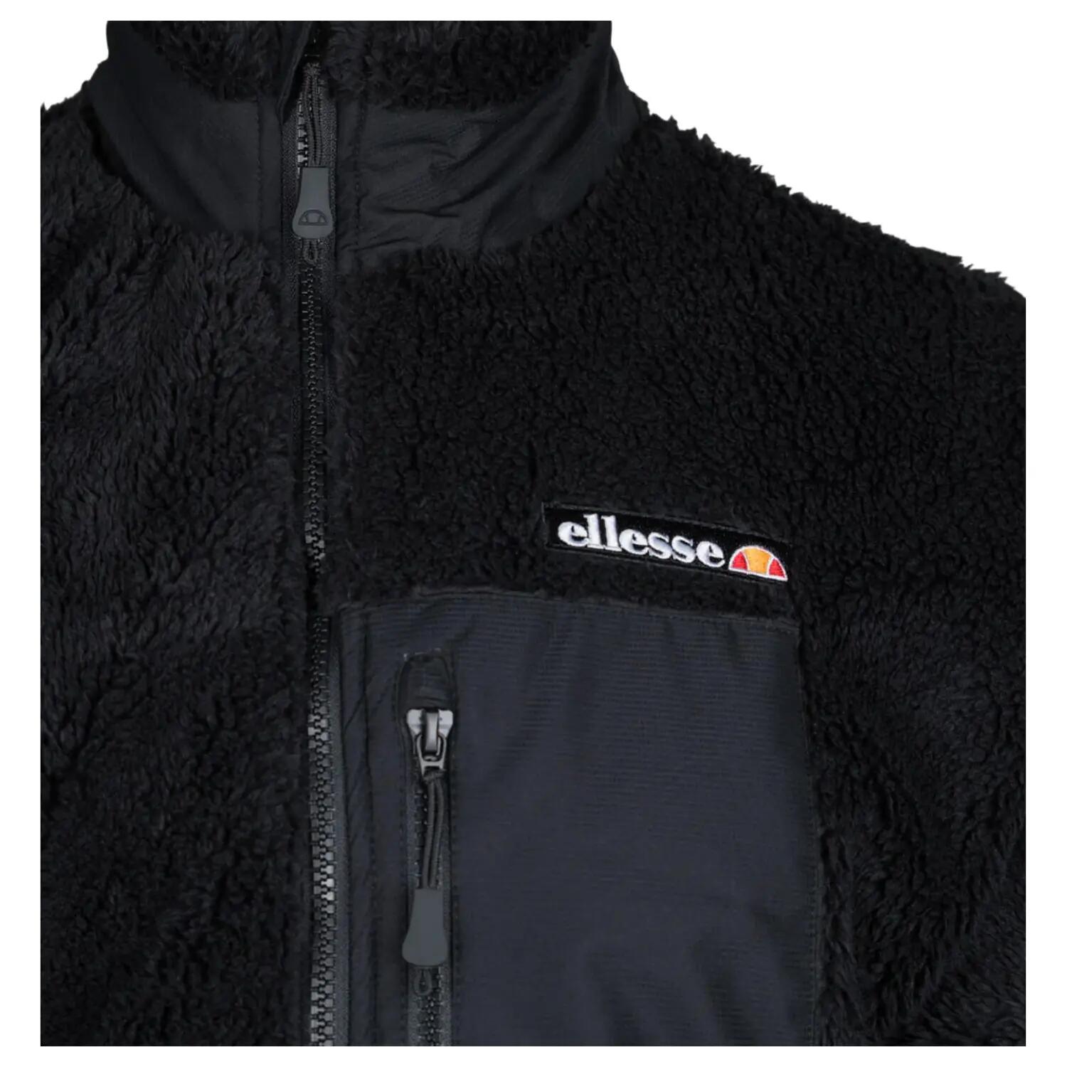 Giacca In Pile Uomo Ellesse Cervacol Nero 3/3