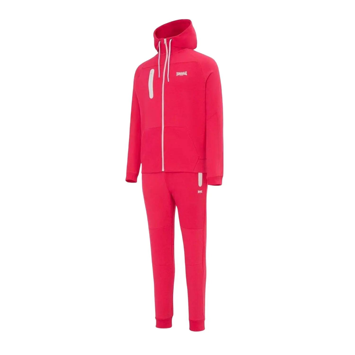 Tuta Uomo Lonsdale Rosso 3/4