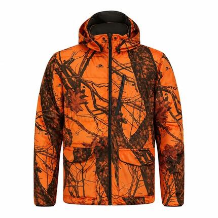 Doudoune Réversible STAGUNT Alaskan Kaki Orange Blaze