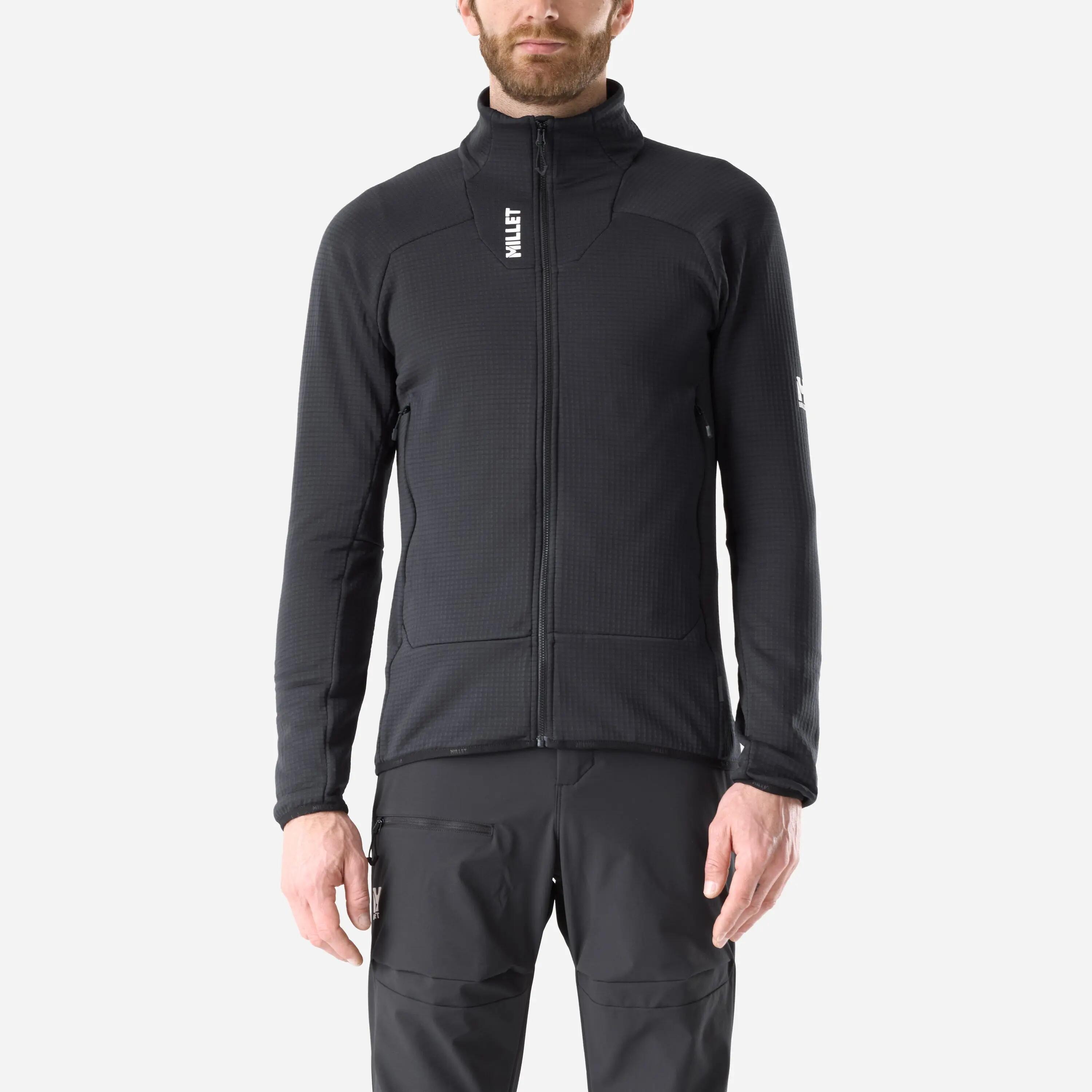 Herren Bergsteigen Fleecejacke  KAMET GRID 3/5