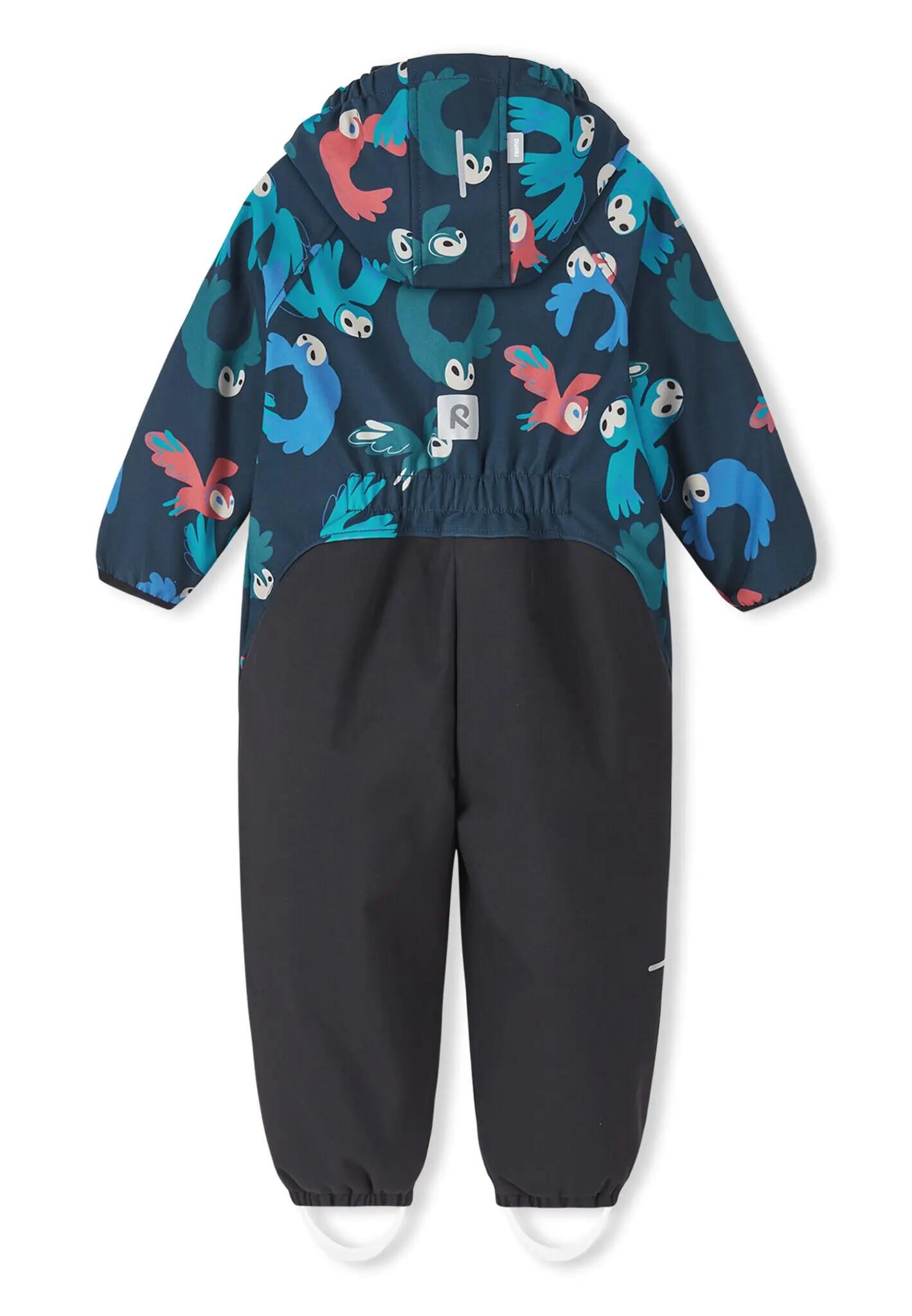 Tuta Softshell per Bambini Mjosa Blu Navy 2/5