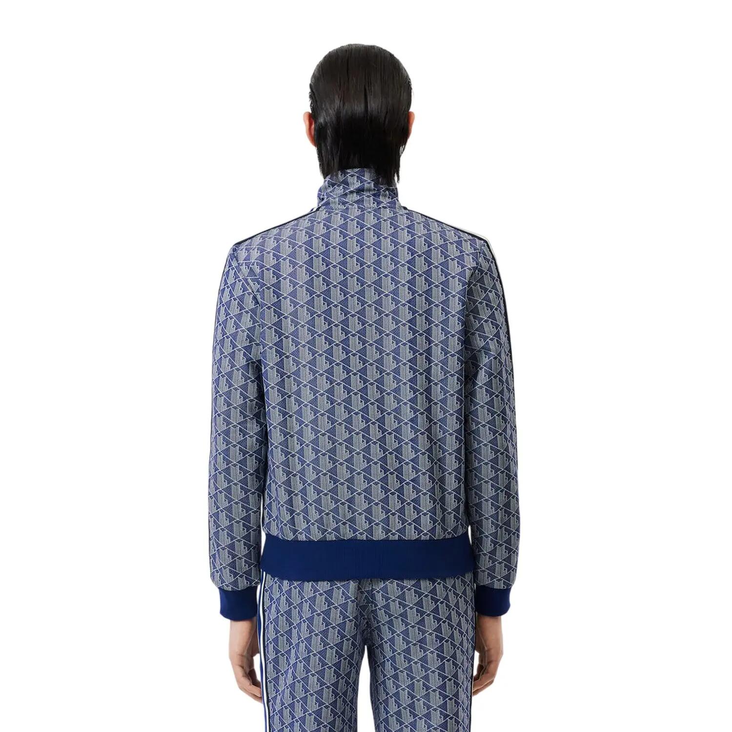 Top de Chándal Paris Diseño Con estampado para Hombre Azul Metilo, Blanco 3/4
