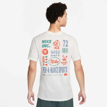 Męskie koszulka luźny krój DRI-FIT FITNESS T-SHIRT SAIL