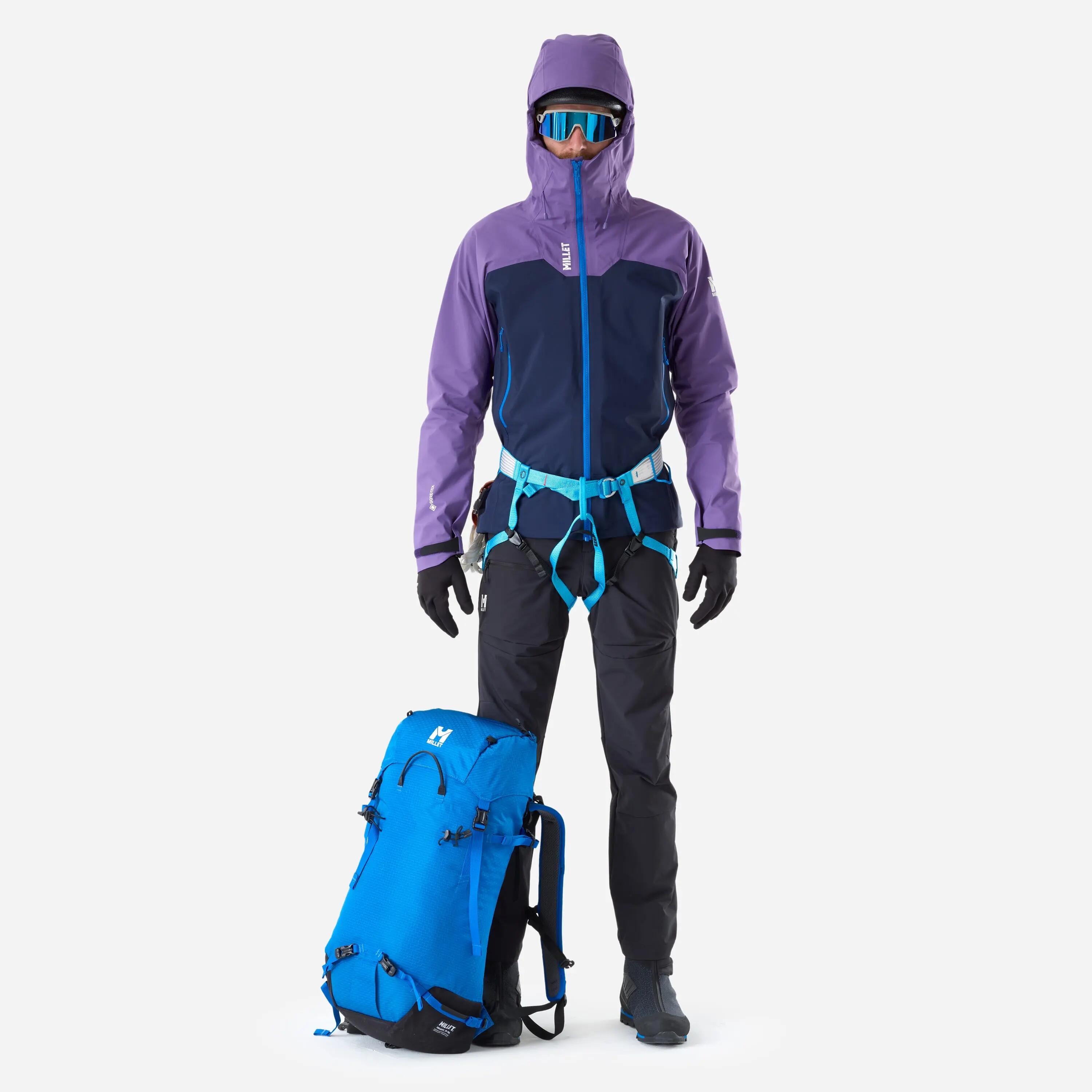 Giacca Alpinismo Uomo Kamet Gore-Tex Impermeabile e Traspirante 2/5