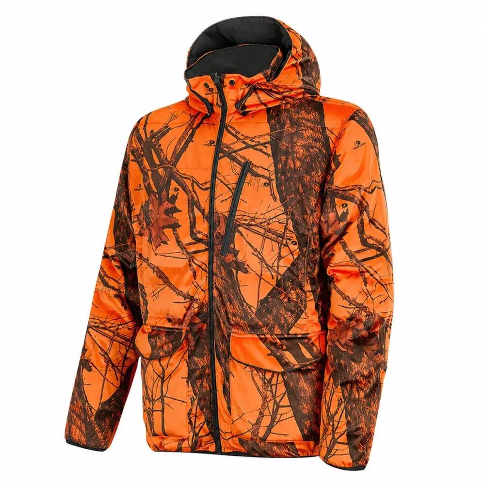Doudoune Réversible STAGUNT Alaskan Kaki Orange Blaze 3/5