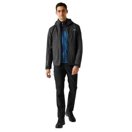 Birchdale II" Jacke, wasserfest für Herren Asche/Schwarz