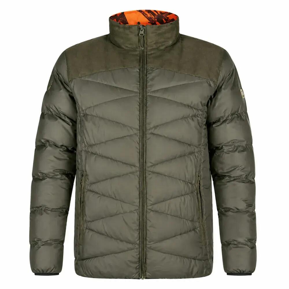 Doudoune Réversible STAGUNT Alaskan Kaki Orange Blaze 2/5