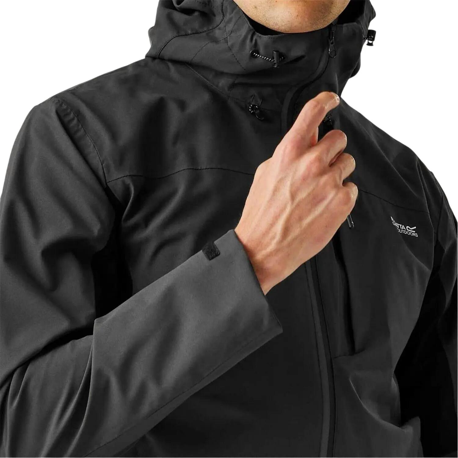 "Birchdale II" Jacke, wasserfest für Herren Asche/Schwarz 6/6