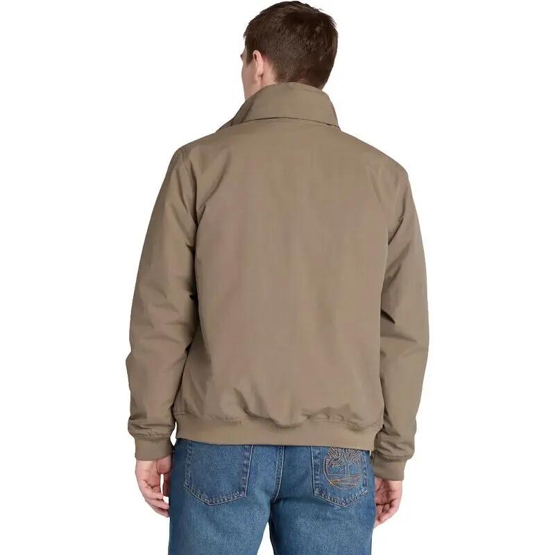 Chaqueta Marrón Timberland Bómber Impermeable Sailor Mid Brown Con Capucha Pleg 4/5