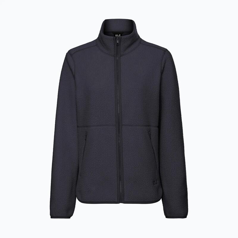 Hanorac fleece damă Jack Wolfskin Lite Curl cu fermoar integral