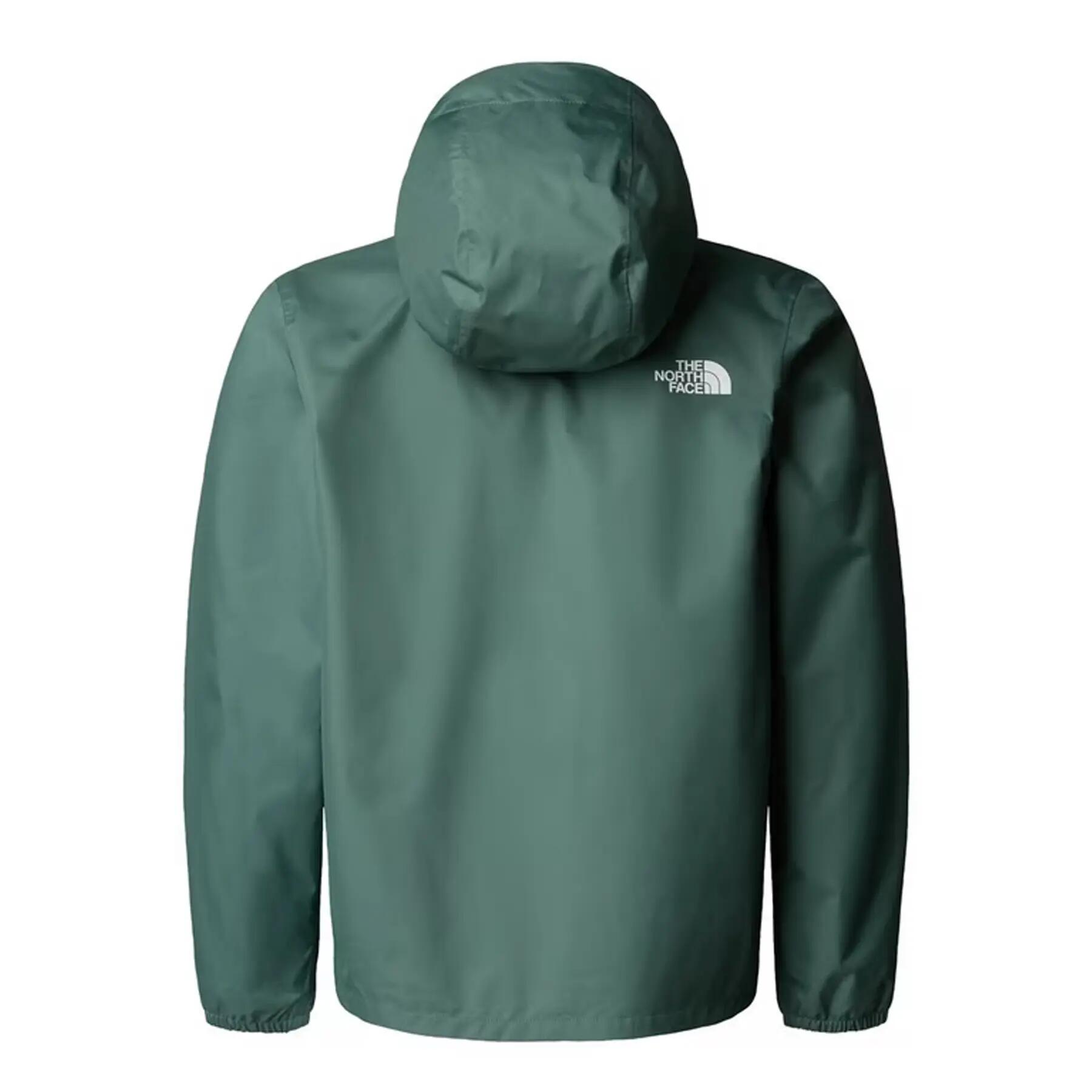 Impermeabile Con Cappuccio Uomo The North Face Verde Papera 2/3