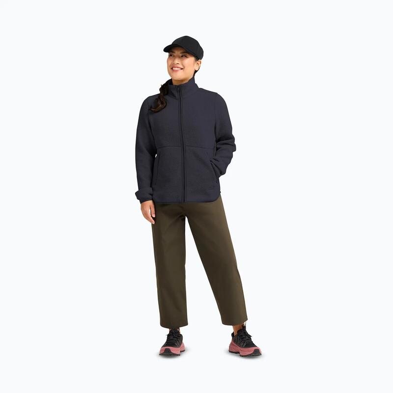 Hanorac fleece damă Jack Wolfskin Lite Curl cu fermoar integral