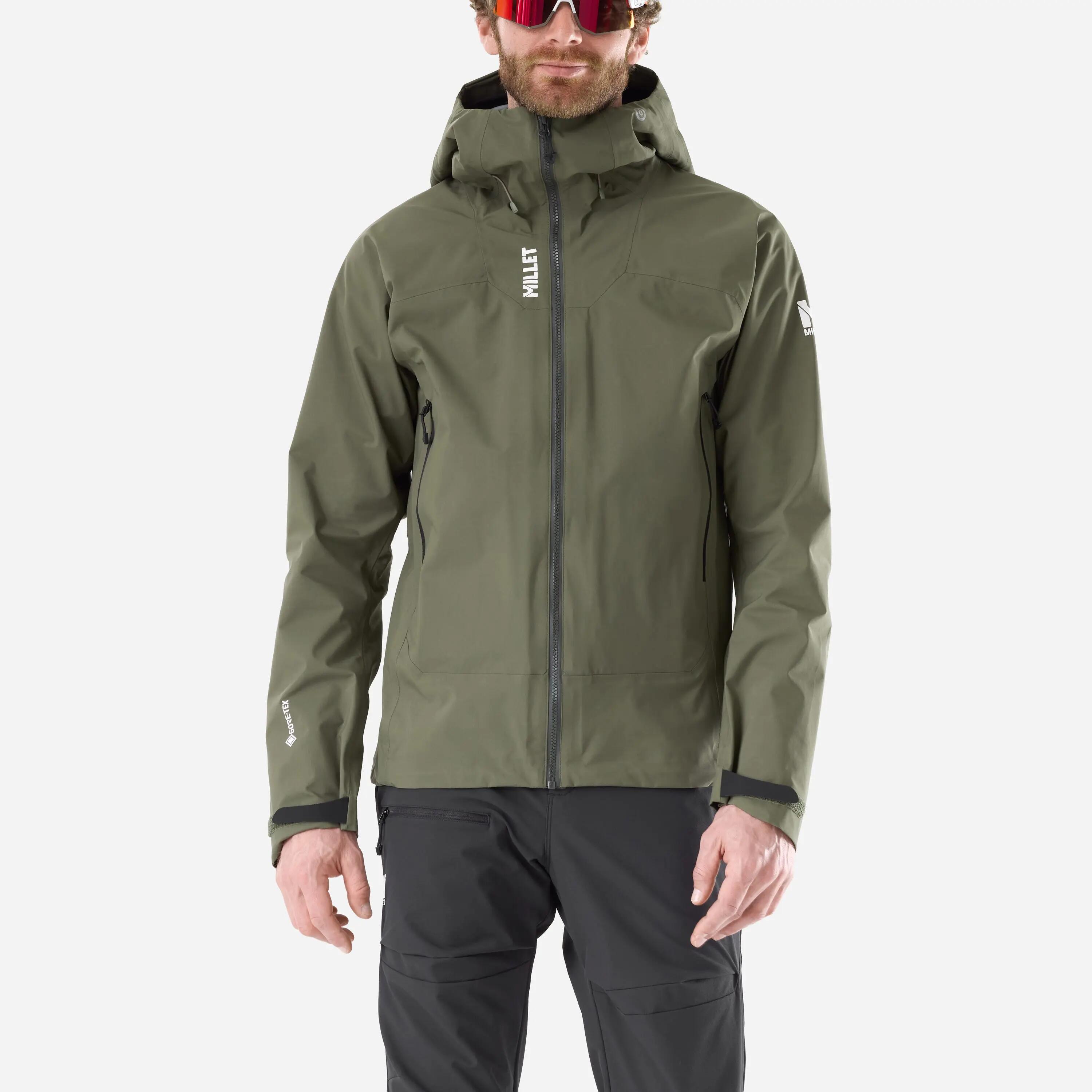 Giacca Alpinismo Uomo Kamet Gore-Tex Impermeabile e Traspirante 4/5