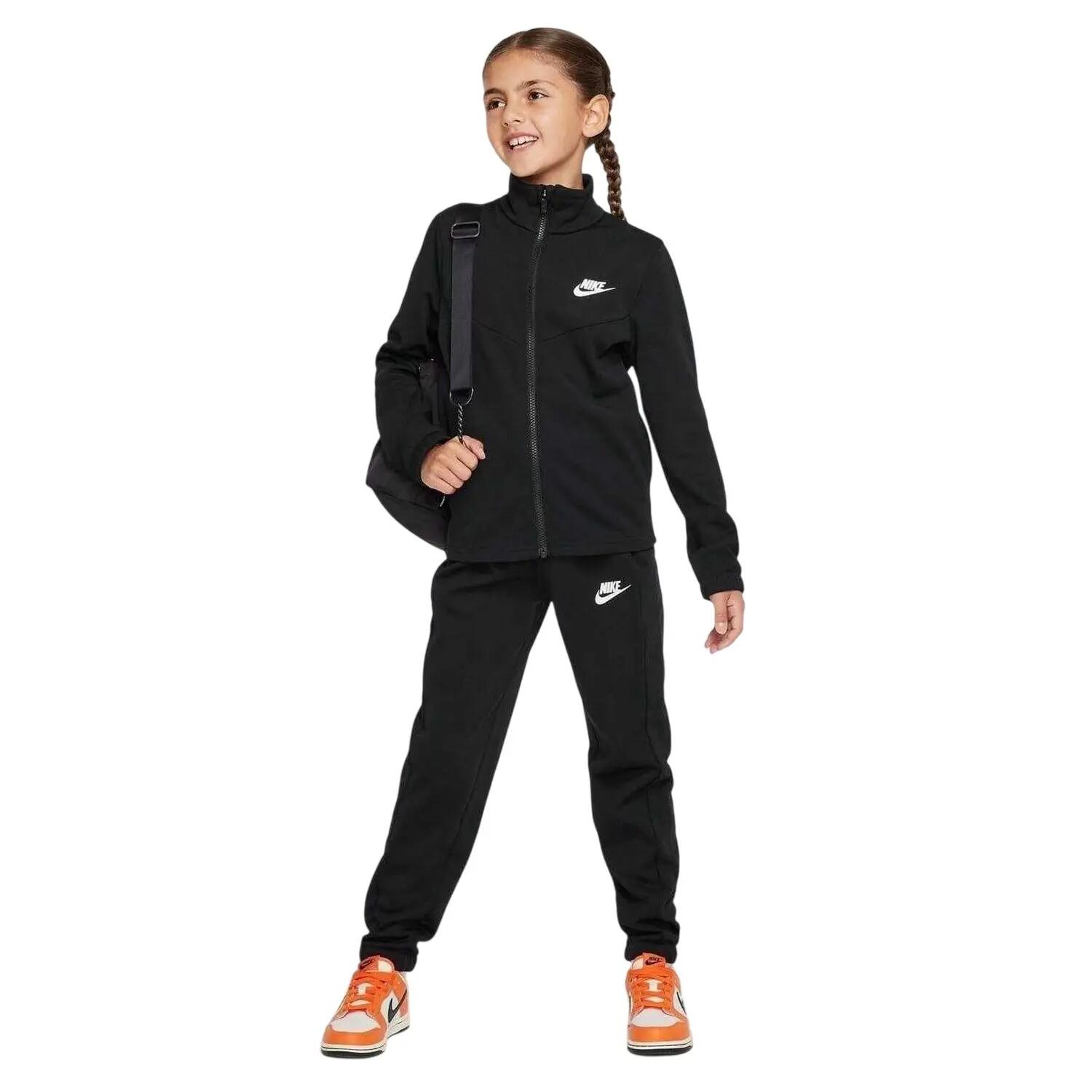 Trainingsanzug für , Polyester Kinder Schwarz/Weiß 4/4