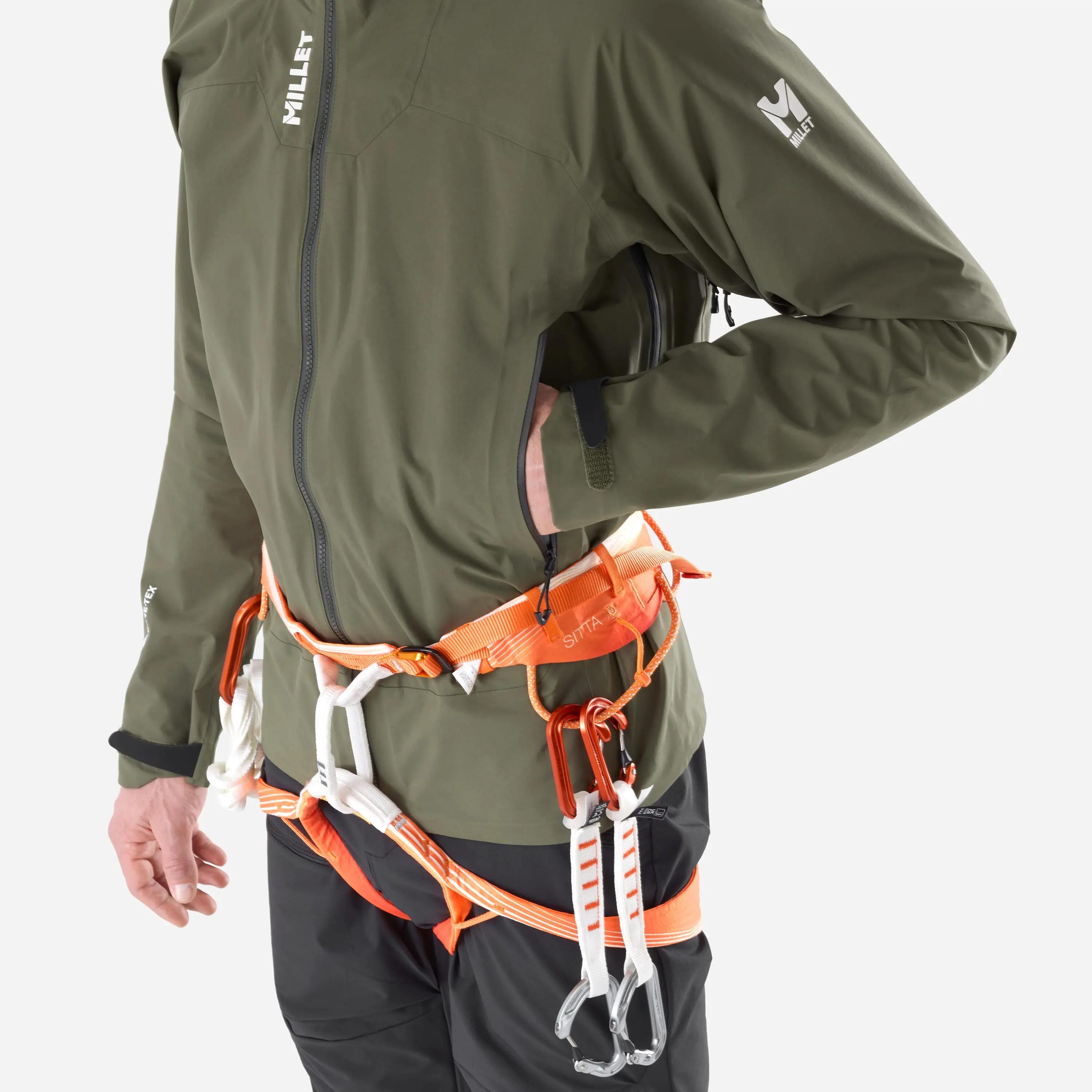 Giacca Alpinismo Uomo Kamet Gore-Tex Impermeabile e Traspirante 3/5