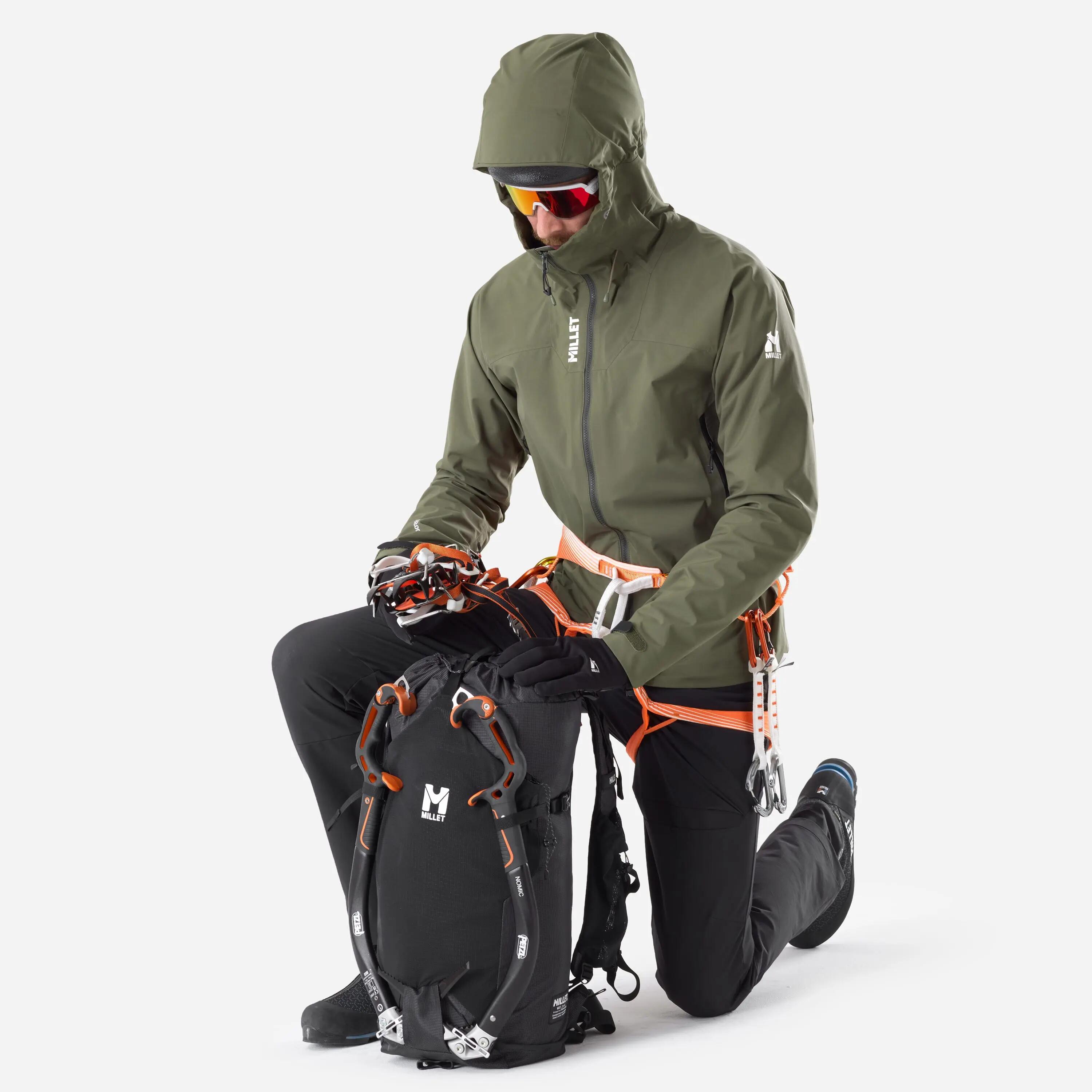 Giacca Alpinismo Uomo Kamet Gore-Tex Impermeabile e Traspirante 2/5