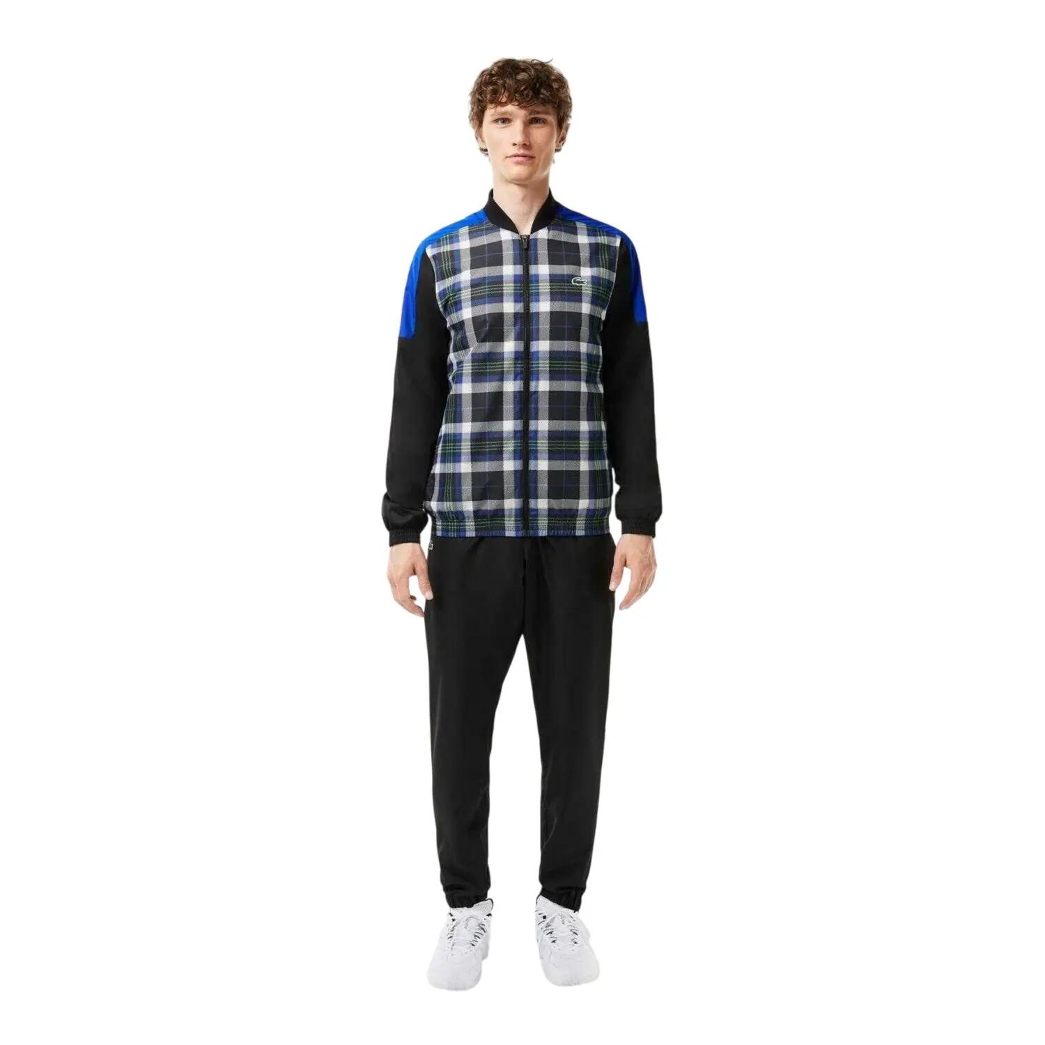 Chándal Diseño a cuadros para Hombre Multicolor, Cobalto 5/5