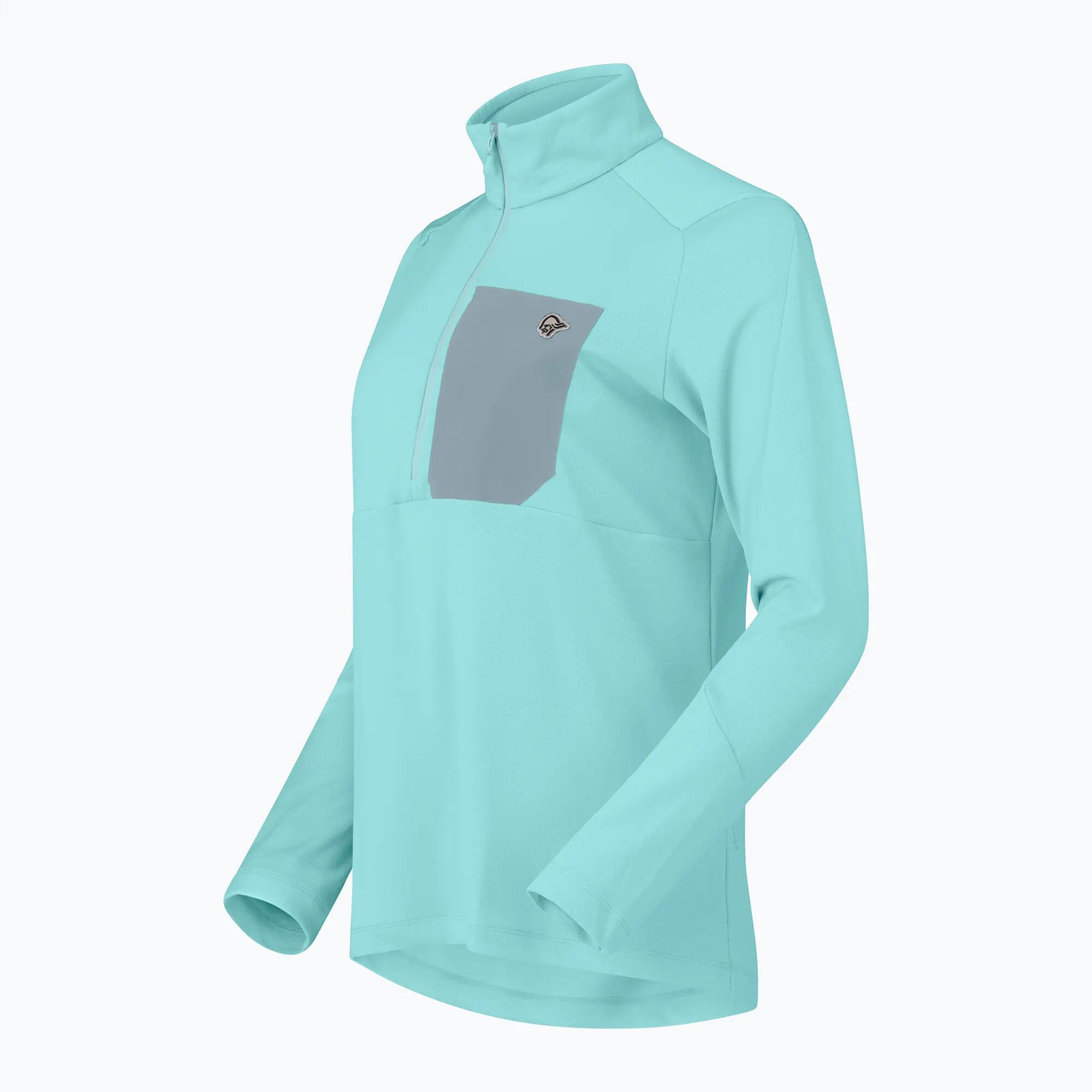 Bluza trekkingowa damska NORRONA Femund Warm1 Zip Neck 7/7