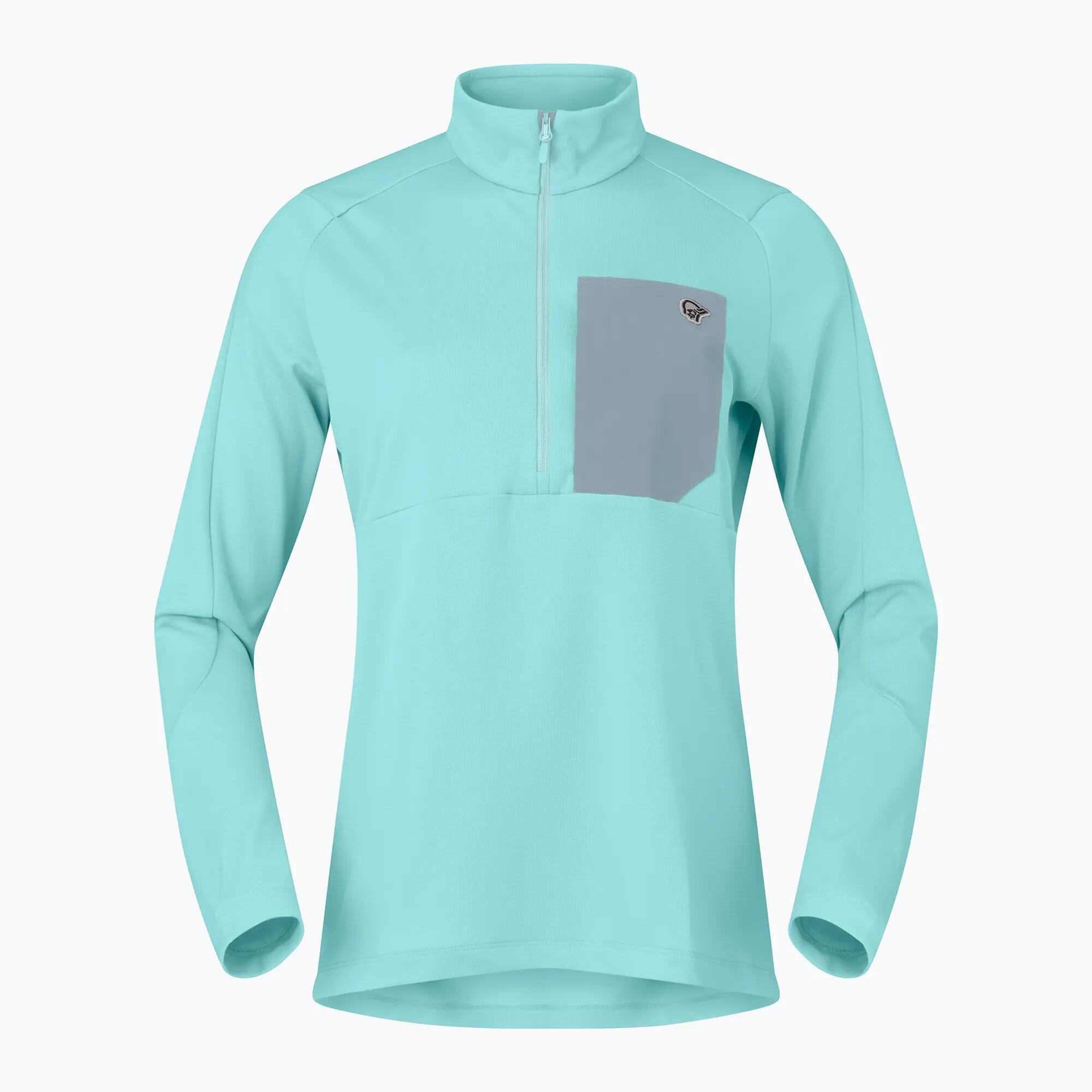Bluza trekkingowa damska NORRONA Femund Warm1 Zip Neck 5/7