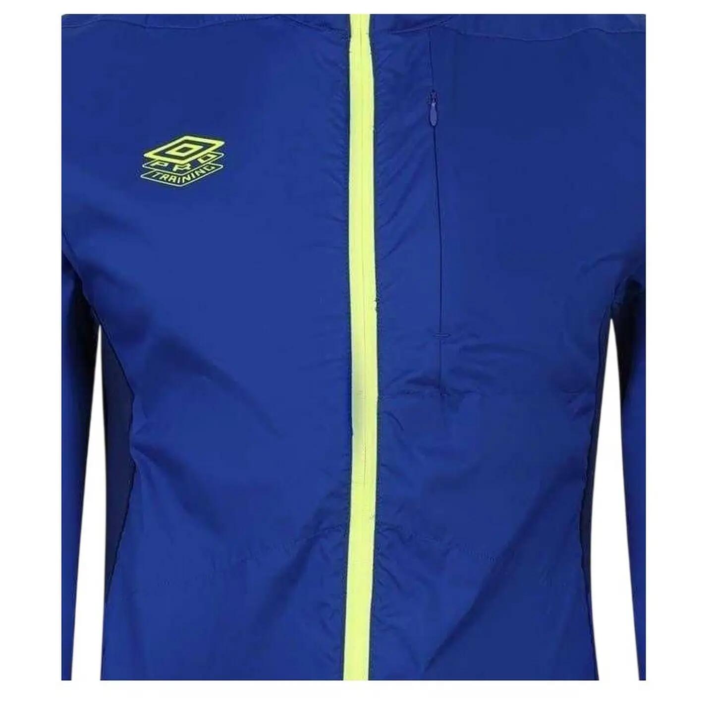 Giacca Da Tuta Polsino A Coste Uomo Umbro Surf Profondo Blu 3/3