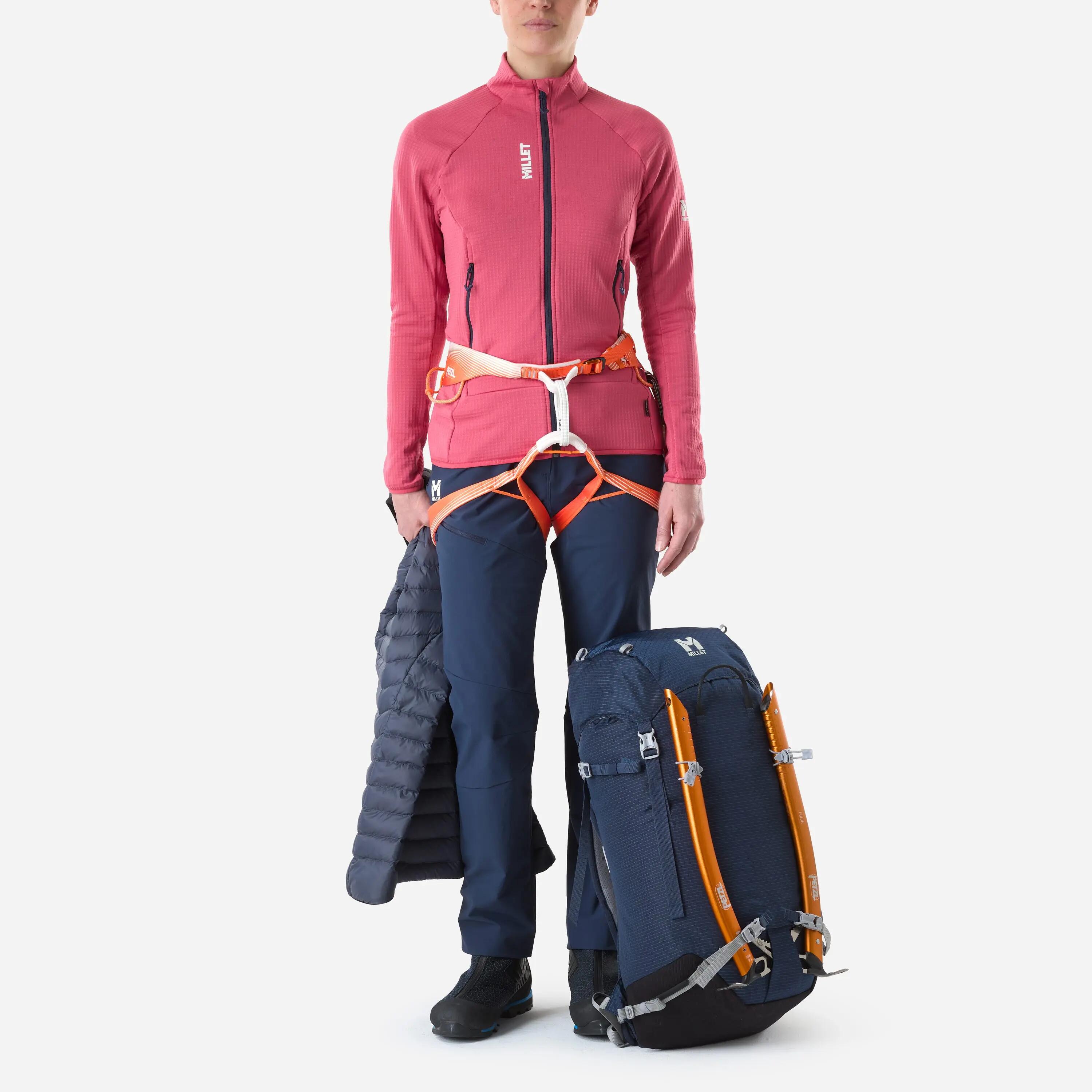 Polaire Alpinisme pour femme KAMET GRID 2/5