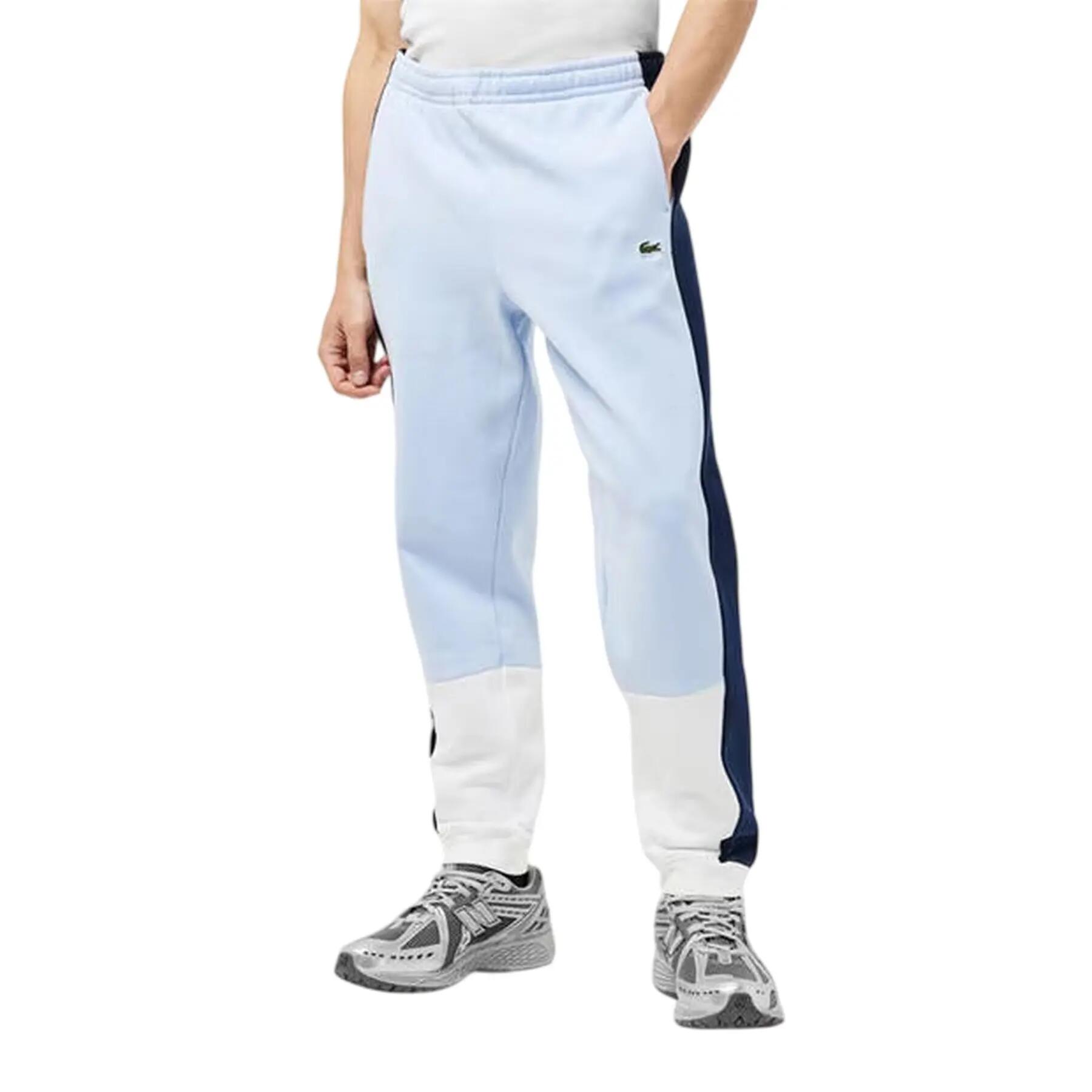Pantalón de Chándal Diseño Colores Sólidos para Hombre Rojo Fénix, Marino 3/3
