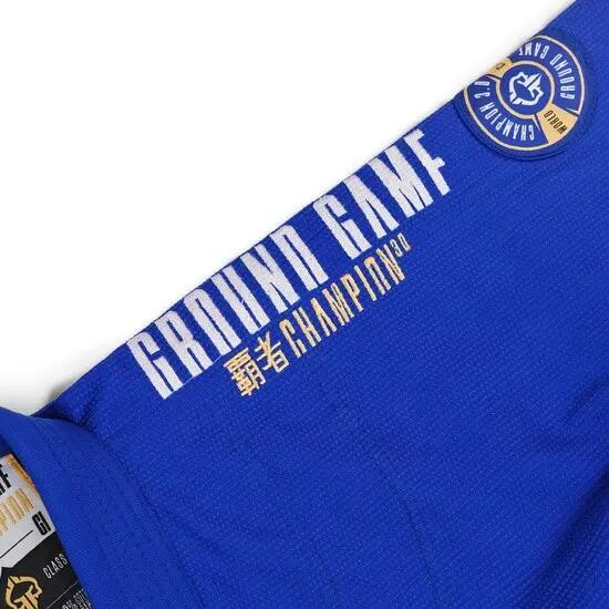 Grondspel Kimono/Gi BJJ Heren Kampioen 3.0 Blauw A2 6/7