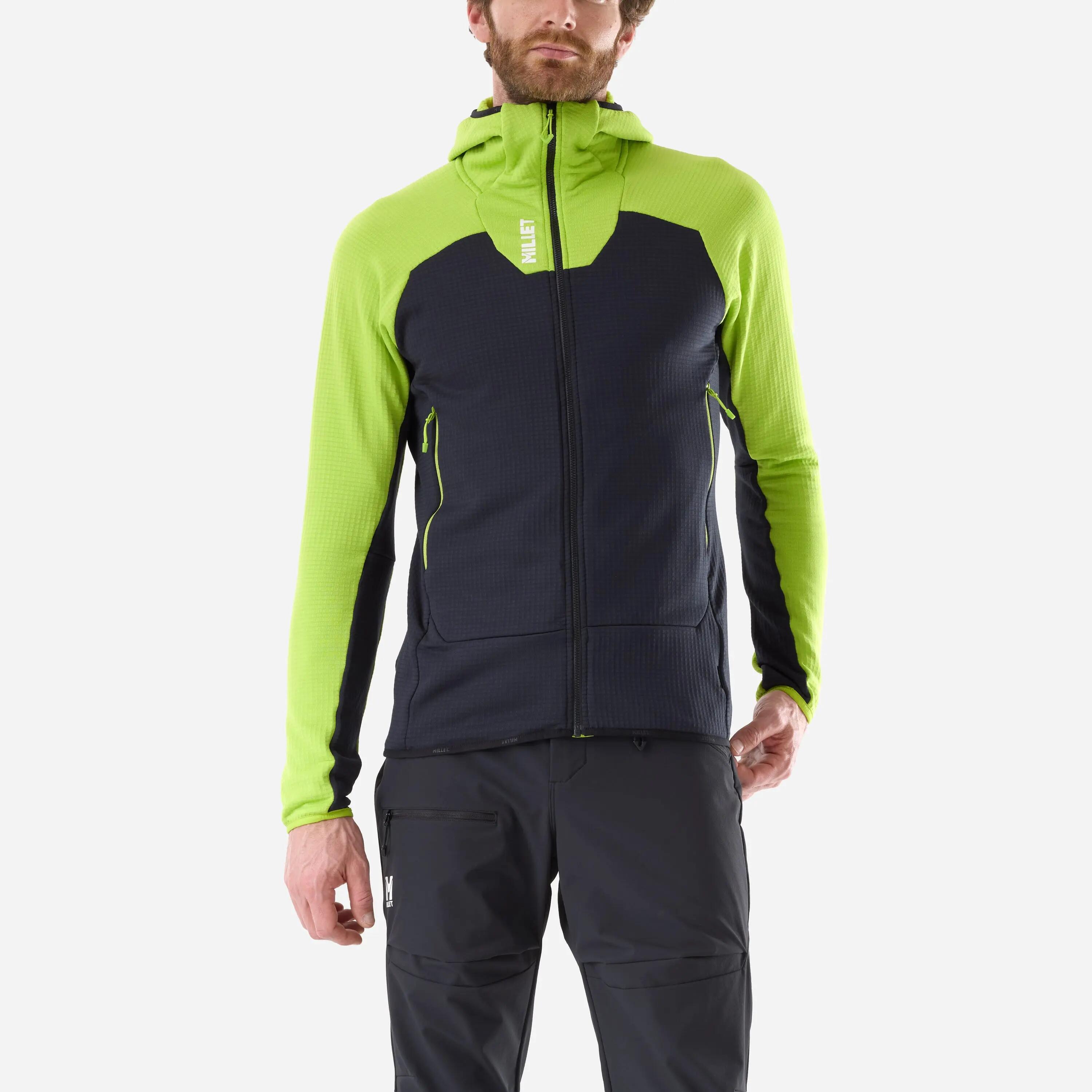 Herren Bergsteigen Fleecejacke  KAMET GRID 3/5