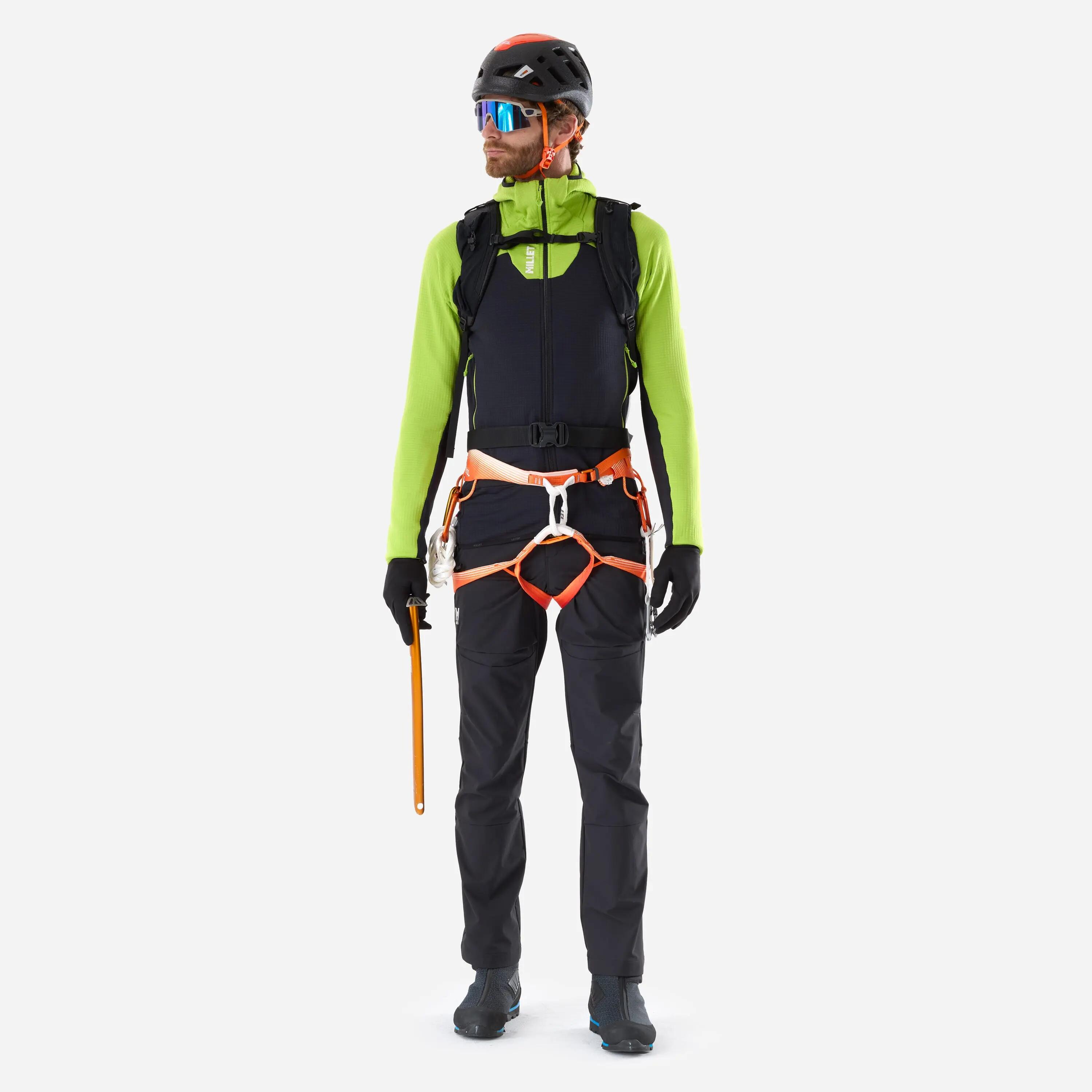 Herren Bergsteigen Fleecejacke  KAMET GRID 2/5