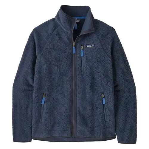 Chaqueta Polar Patagonia Azul Retro Pile Fleece Jacket Pelican New Navy Sunken 4/4
