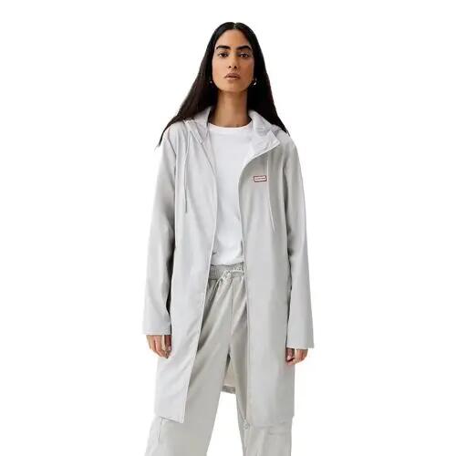 Chubasquero Gris Hunter Unisex Andrea Pu Micro Chip Rain Coat con Capucha Ajust 5/5