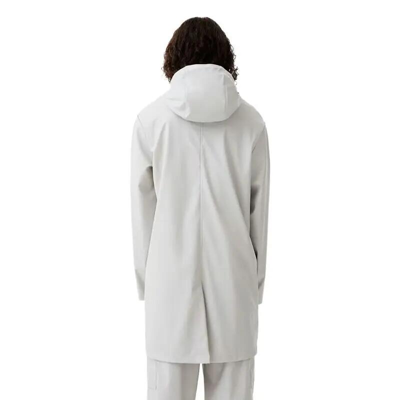 Chubasquero Gris Hunter Unisex Andrea Pu Micro Chip Rain Coat con Capucha Ajust 4/5