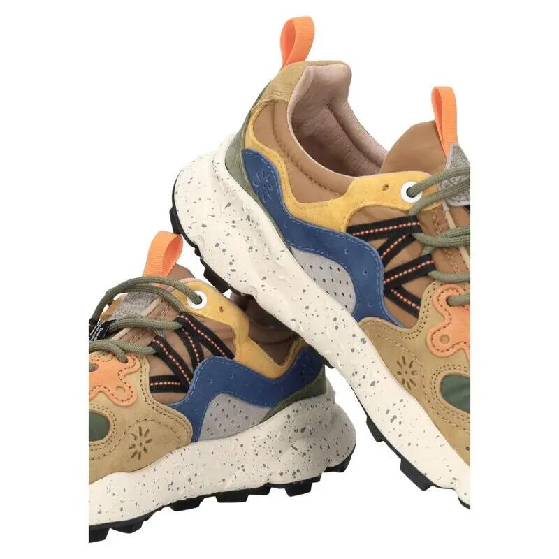 Zapatillas Multicolor Flower Mountain Yamano 3 Uni Yellow Kaky Beige Cómodas y 4/5