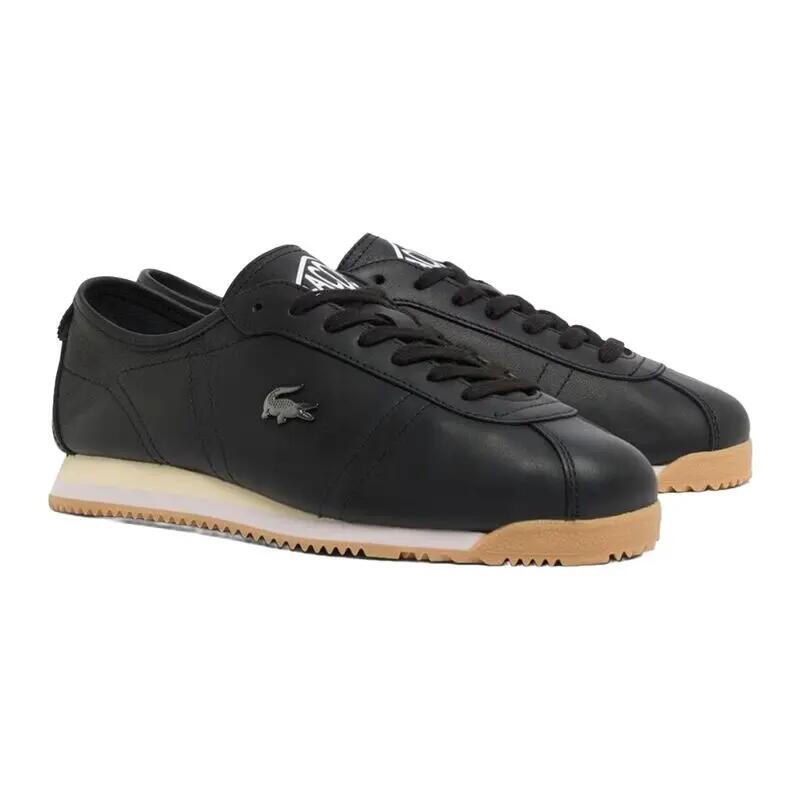 Zapatillas Lacoste Negras Club-Low de Piel Black Gum de Estilo Elegante y Depor 2/5