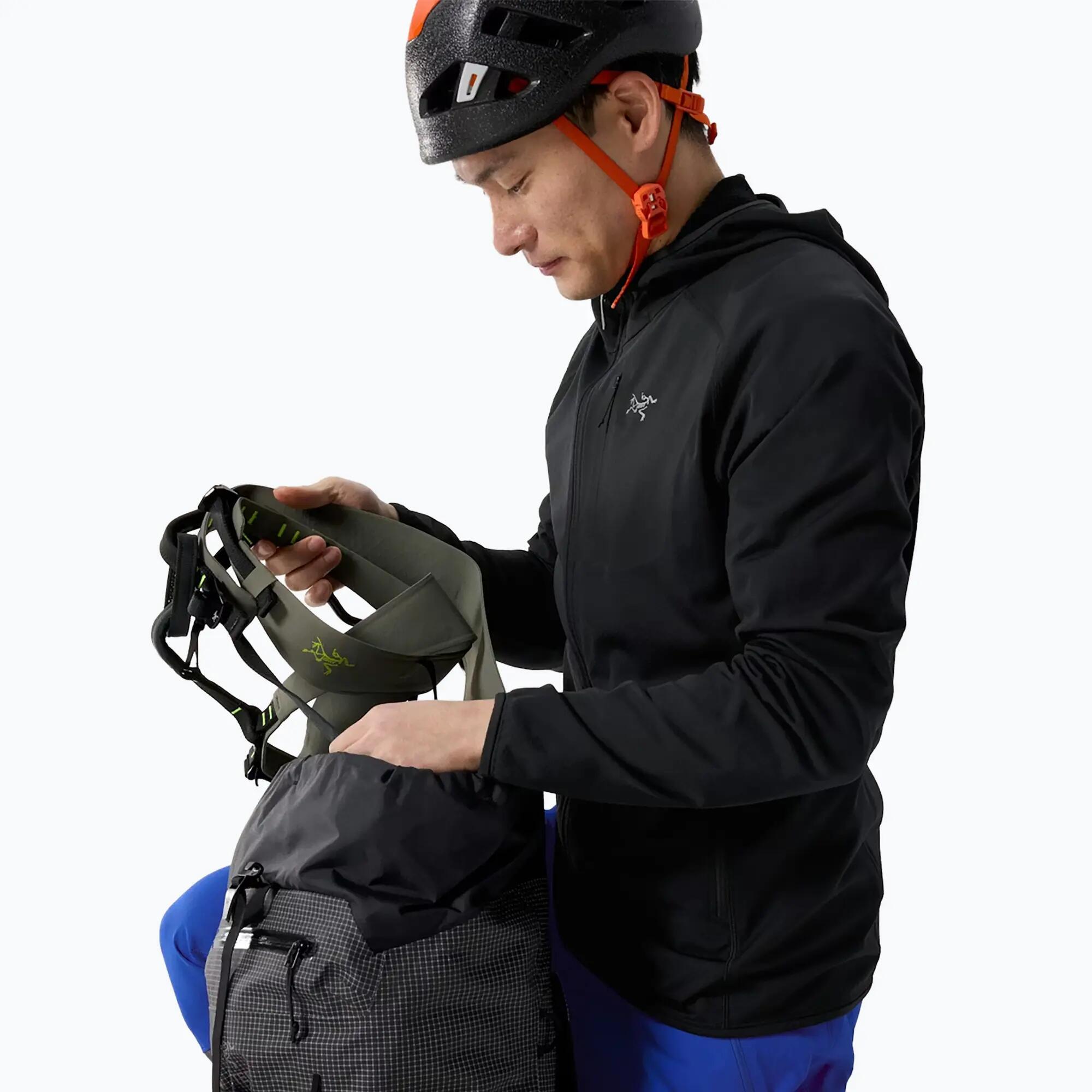 Felpa in pile da uomo Arcteryx Delta Hoody 6/7