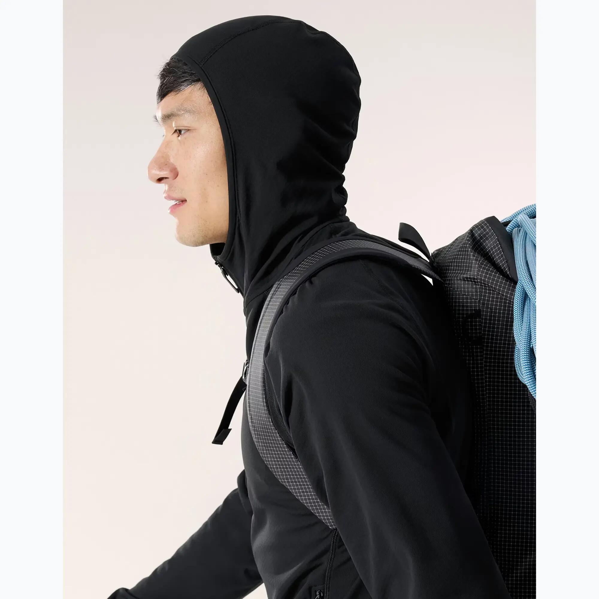 Felpa in pile da uomo Arcteryx Delta Hoody 5/7