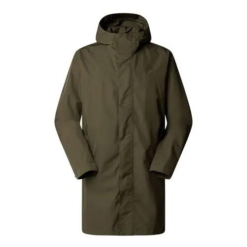 Cazadora Verde The North Face Parka Shell impermeable New Taupe Green Transpira 5/5