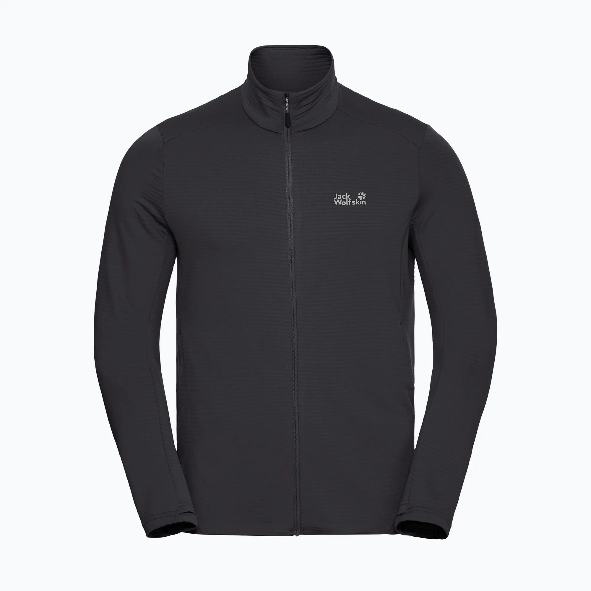 Bluza trekkingowa męska Jack Wolfskin Litestride Full Zip 7/7