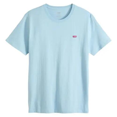 Camiseta Azul Levis Housemark Original Mineral Forget Me Not con Logotipo Peque 4/4