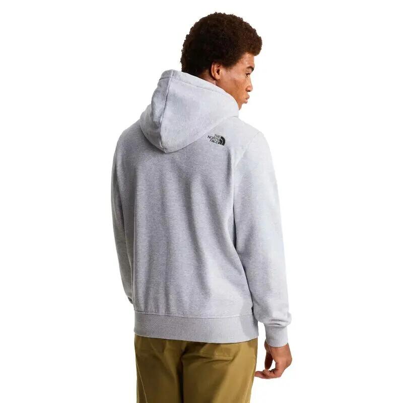 Sudadera Gris The North Face Drew Peak Light Grey Heather-New Taupe Green de Co 4/5