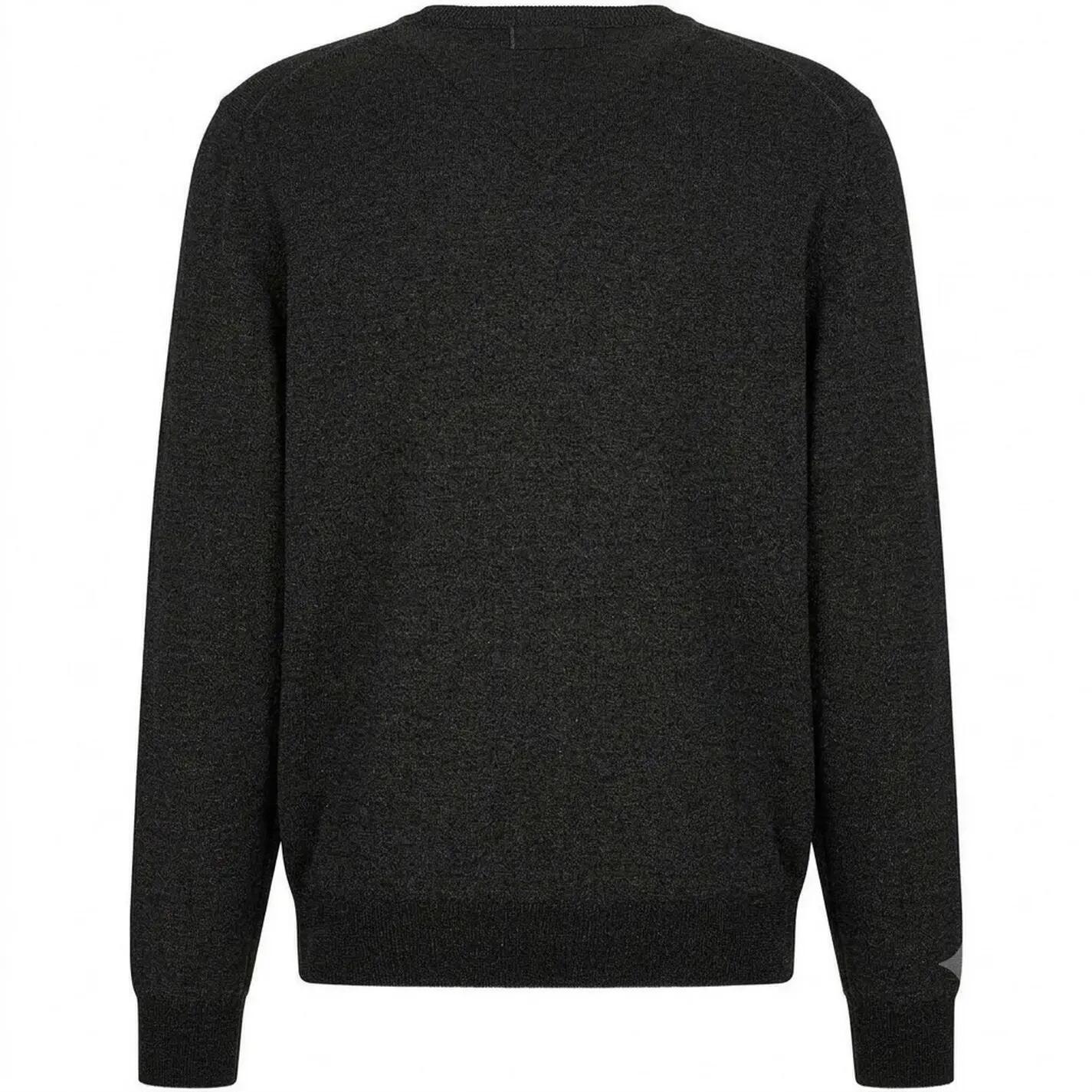 Sweatshirt für , VAusschnitt, Regulär, Langärmlig Herren Schwarz 2/2