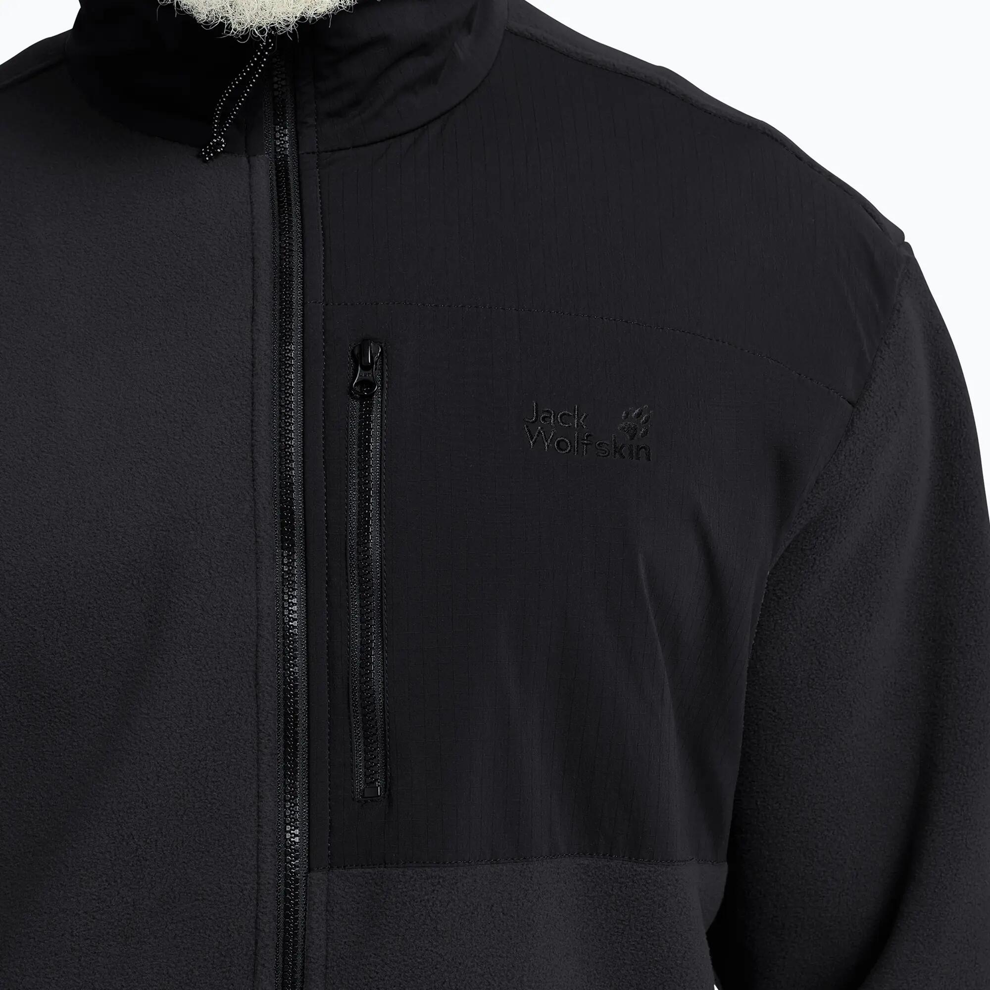 Casaco polar masculino Jack Wolfskin Sumetro com zíper completo 5/7